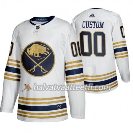 Miesten NHL Buffalo Sabres Pelipaita Custom 50th Anniversary Adidas 2019-20 Valkoinen Authentic Miesten NHL Buffalo Sabres Pelipaita Custom 50th Anniversary Adidas 2019-20 Valkoinen Authentic